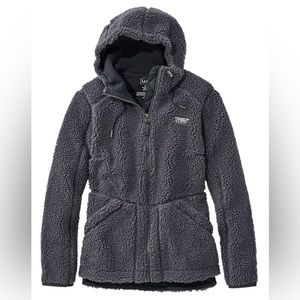 L.L Bean Mountain Pile Fleece Hoodie (S)